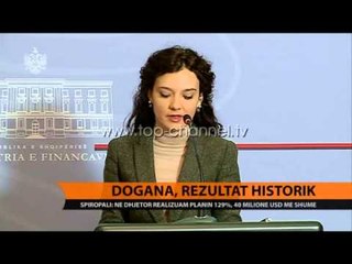 Dogana, rezultat historik - Top Channel Albania - News - Lajme