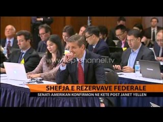 Senat, Yellen konfirmohet në krye të Fed - Top Channel Albania - News - Lajme