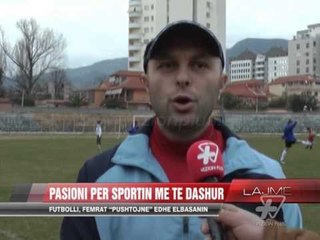 Futbolli, femrat "pushtojnë" edhe Elbasanin - News, Lajme - Vizion Plus
