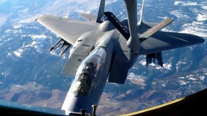 Jet Fighters Aerial Refueling Compilation A-10 B-1 B-2 B-52 C-17 F-15 F-16 F-18 F-22 F-35