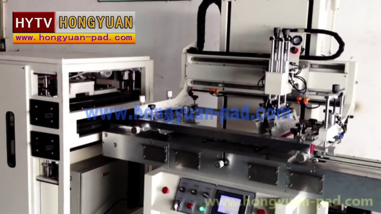 Full automatic flat screen printer