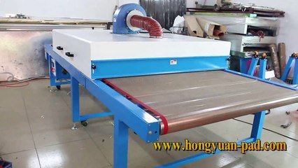 Large IR drying machine
