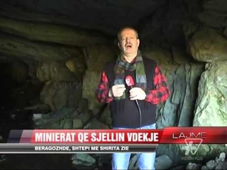 Minierat "gojëhapur". Beragozhdë, shtëpi me shirita zie - News, Lajme - Vizion Plus