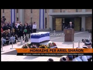 Homazhe për Ariel Sharon - Top Channel Albania - News - Lajme