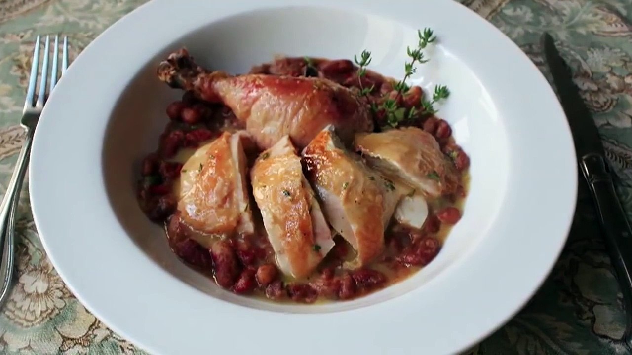 Salt Roasted Food Chicken Recipe Roast Chicken with Thyme Butter Sauce