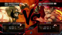 Hagejin (Zangief) vs Daigo Umehara (Evil Ryu) - USF4 - TL5A Round1 Battle1