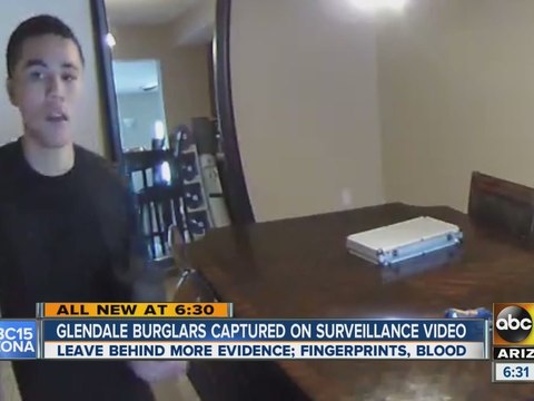 Glendale burglars captured on surveillance video