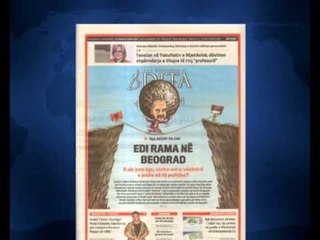 SHTYPI I DITES TITUJT KRYESORE TE FAQEVE TE PARA TE GAZETAVE SHQIPTARE 17 JANAR 2014