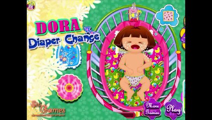 Baby Dora Diaper Change - Dora The Explorer - Dora Game 2016