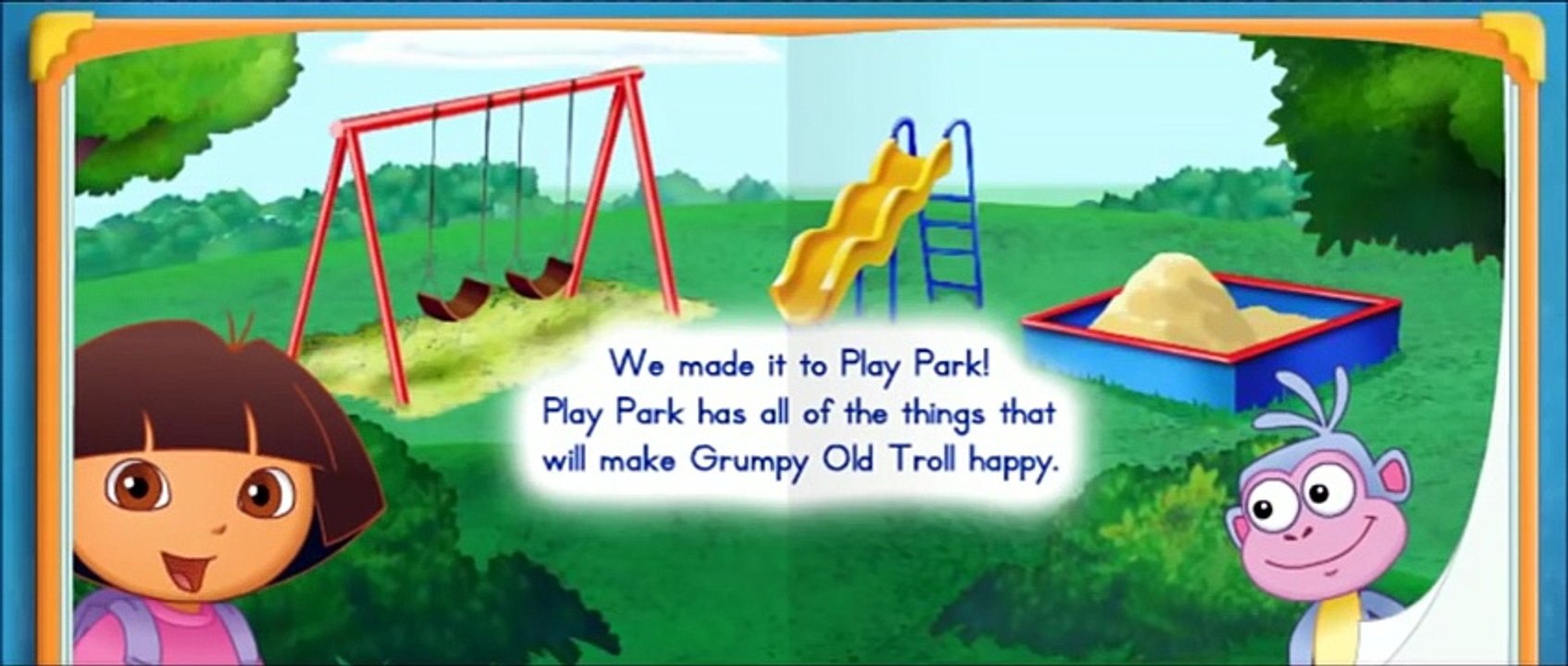 Dora the Explorer - Stories with Dora and Boots - Storybook Full Game Walkthrough Episode