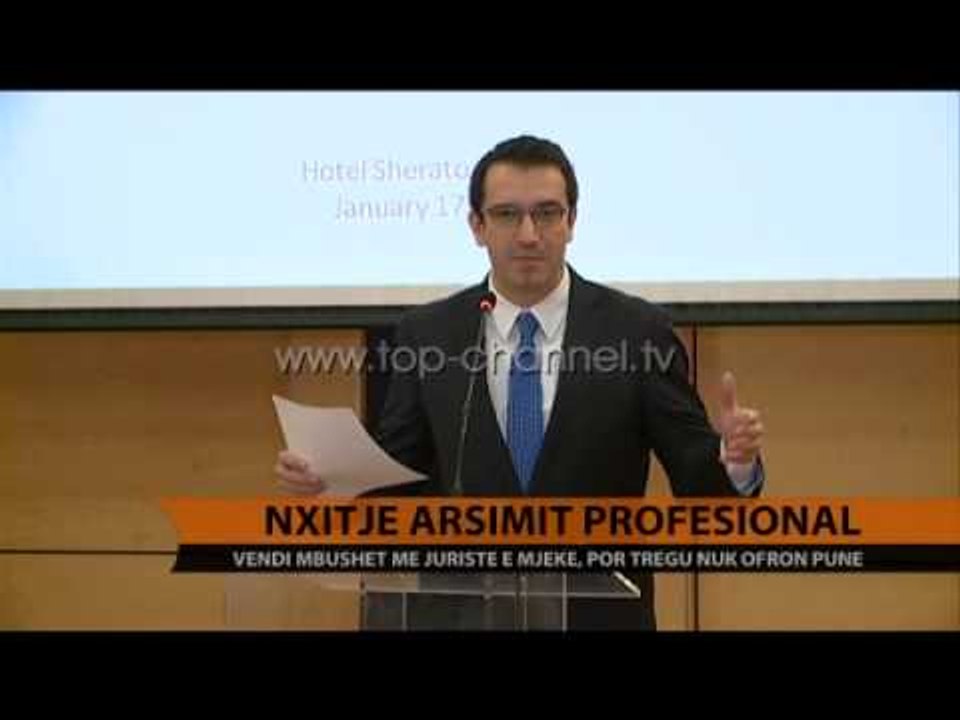 Nxitje arsimit profesional - Top Channel Albania - News - Lajme