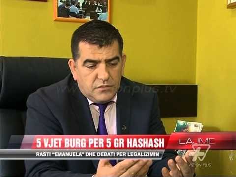 5 vjet burg për 5 gr hashash - News, Lajme - Vizion Plus
