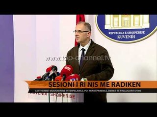 Kuvend, sesioni i ri nis me Radikën - Top Channel Albania - News - Lajme