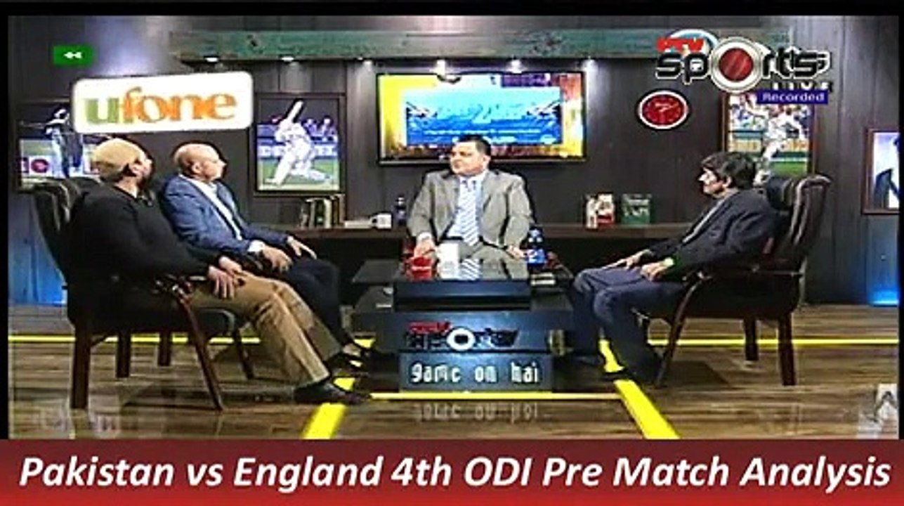 Pakistan vs England 4th ODI Highlights of Pre Match Analysis 20 November 2015 P-2 (1)