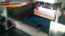 Roll to roll screen printing machine