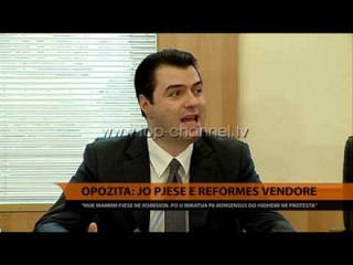 Descargar video: Opozita: Jo pjesë e reformës vendore - Top Channel Albania - News - Lajme