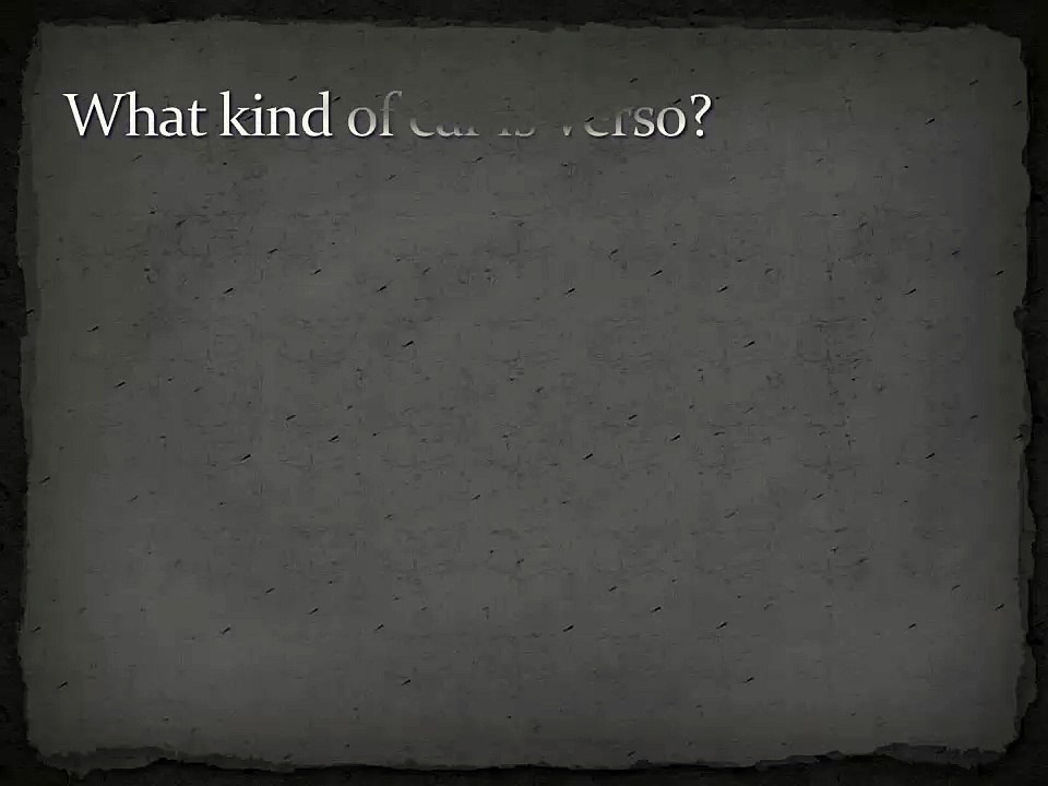 Toyota Verso, Slowly But Surely Desirable