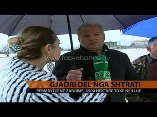 Përmbytje në Lezhë e Shkodër - Top Channel Albania - News - Lajme