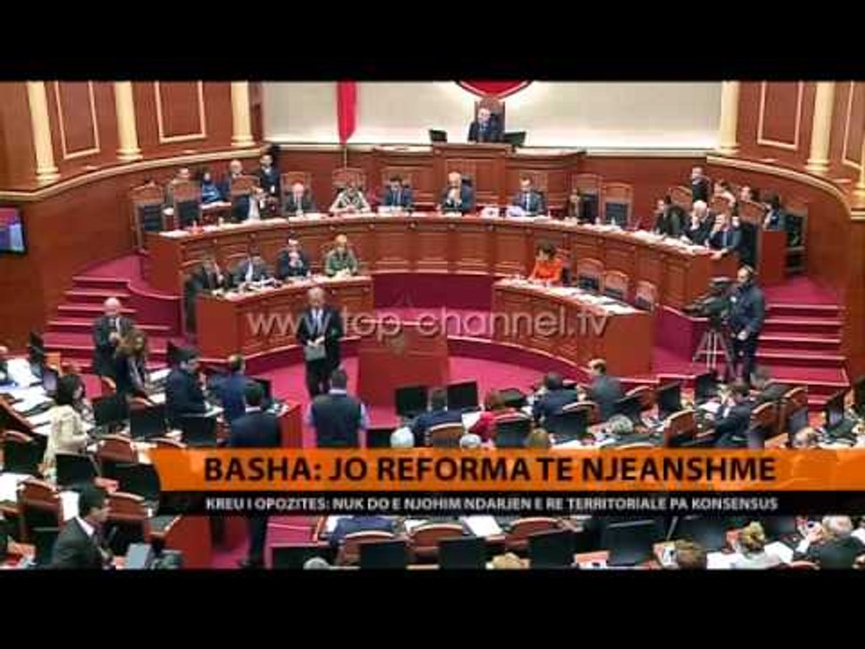 Basha: Jo reforma të njëanshme - Top Channel Albania - News - Lajme