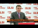 LSI, thirrje për reformën - Top Channel Albania - News - Lajme