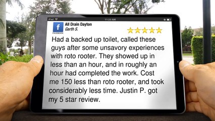 All Drain Dayton DaytonSuperbFive Star Review by Garth S.