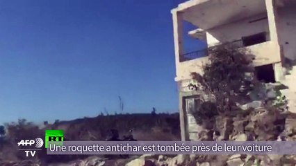 Syrie: 3 journalistes russes blessés par une roquette antichar