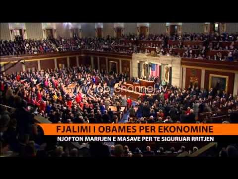 Fjalimi i Obamës për ekonominë - Top Channel Albania - News - Lajme