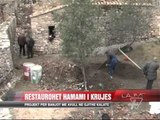 Restaurohet hamami i Kalasë së Krujës - News, Lajme - Vizion Plus