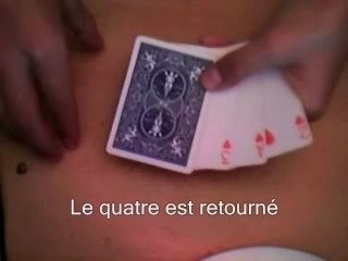 Retournement de carte sous titres