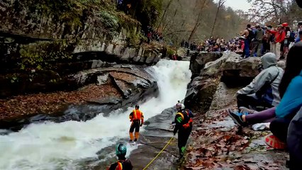 saving an injured kayaker