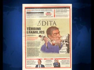 SHTYPI I DITES TITUJT KRYESORE TE FAQEVE TE PARA TE GAZETAVE SHQIPTARE E HENE 3 SHKURT 2014