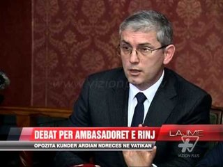 Opozita kundër kandidaturës së Ndrecës në Vatikan - News, Lajme - Vizion Plus