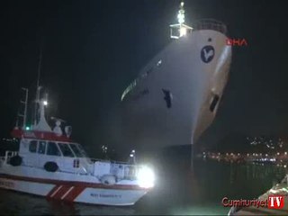 Gemi karaya oturdu, İstanbul faciadan döndü