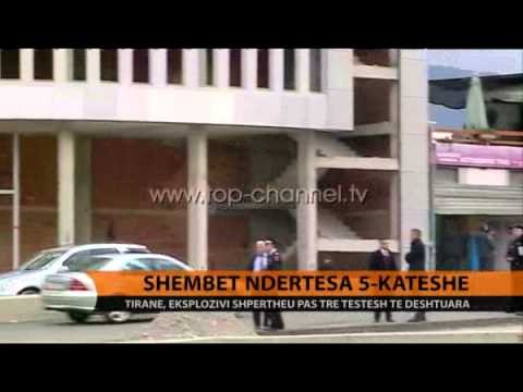 Shembet ndërtesa 5-katëshe - Top Channel Albania - News - Lajme