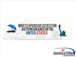 Top Most Expensive Cities For Auto Insurance in The US