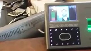 ZKTeco biometric zk iface800 facial recognition time attendance