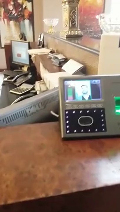 ZKTeco biometric zk iface800 facial recognition time attendance