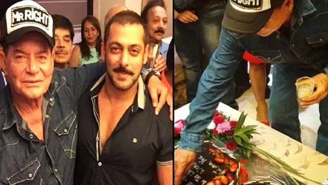 (Inside Video) Salman Khan Celebrates His Father Salim Khan’s 80th BIRTHDAY
