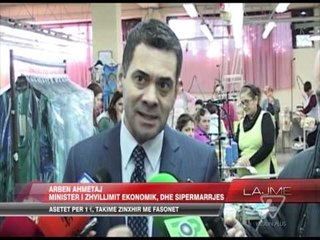Ahmetaj: Të nxisim "Made in Albania" - News, Lajme - Vizion Plus