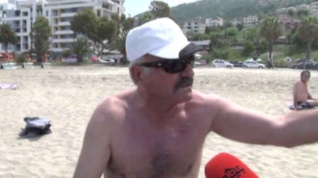 NDOTJE MASIVE NE PLAZHIN E VLORES