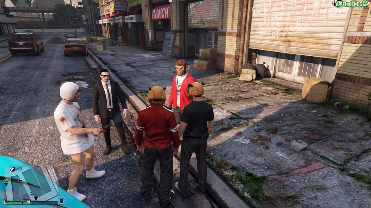 THE JOKER IN GTA V HALLOWEEN DLC! - GTA 5 Online Funny Moments