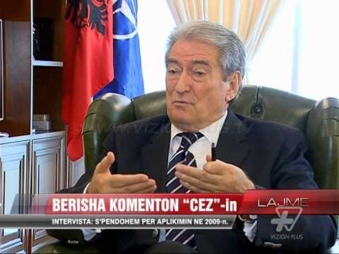Intervista e Berishës në 30 minuta për CEZ -in - News, Lajme - Vizion Plus