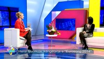 Takimi i pasdites - Hersjana Matmuja gati per Eurosong! (10 shkurt 2014)