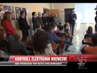 Kontroll elektronik nxënësve - News, Lajme - Vizion Plus