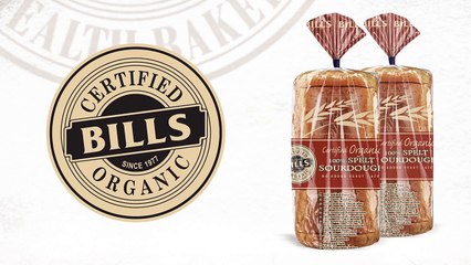 Bills Bread Packaging Redesign -  30sec Case Study.