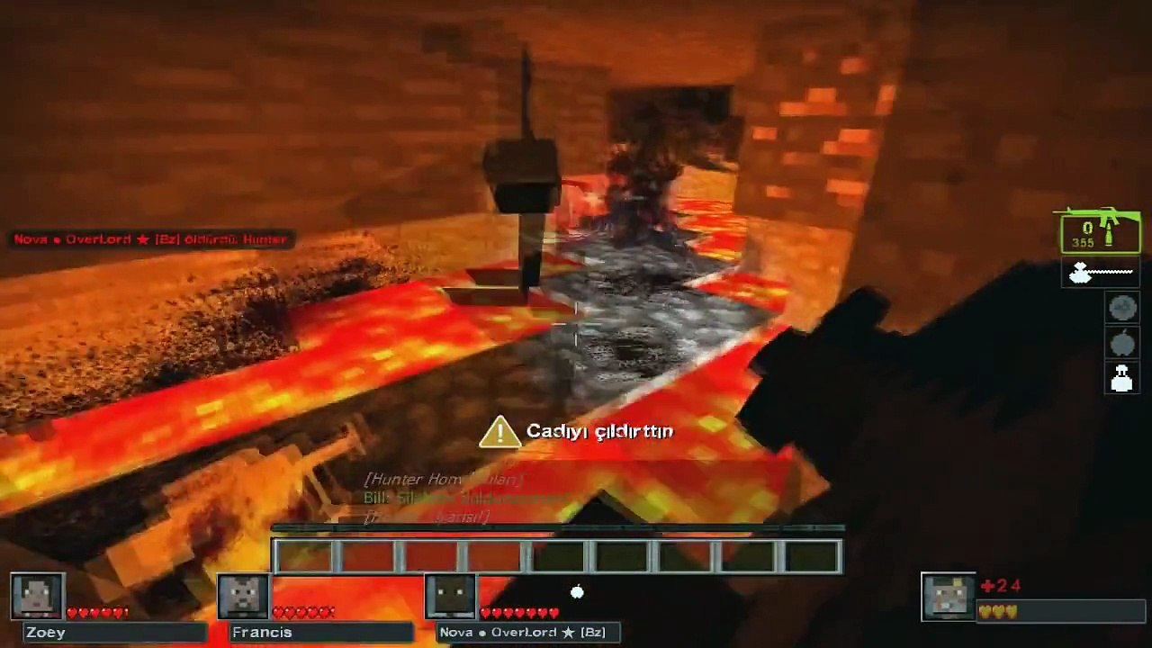 MINECRAFT : Left 4 dead Bölüm 2