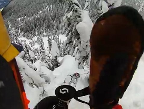 Extreme sports - skiing