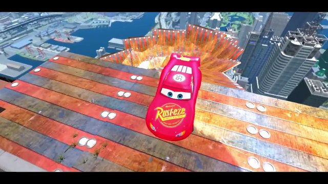Spiderman Disney Cars Pixar Nursery Rhymes with Lightning McQueen Guido Songs for Children