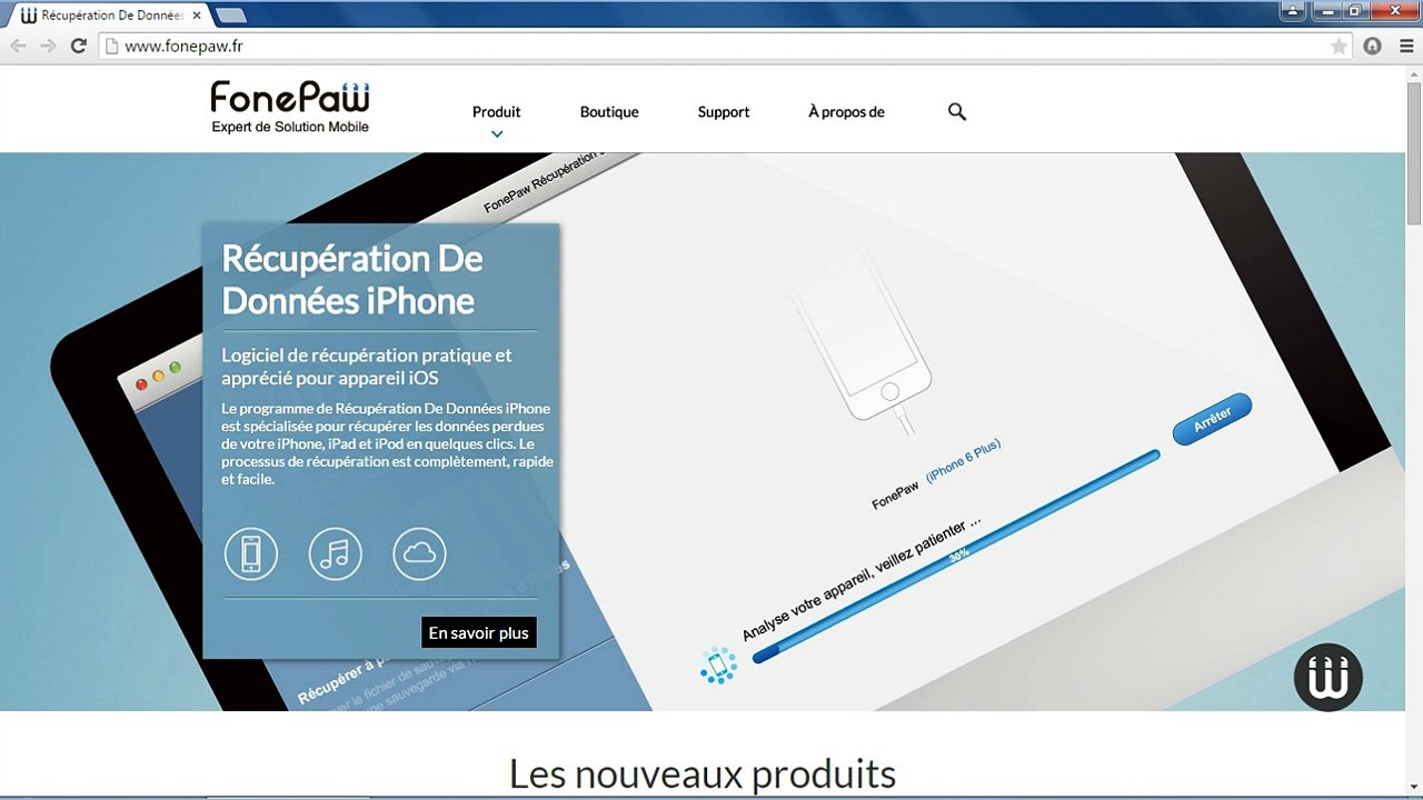 Récupérer SMS iPhone 6s/6s Plus/6/6 Plus/5/5s/5c/4s/4/3GS cassé/perdu/volé avec iCloud