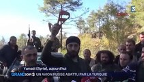 Guerre en Syrie : un bombardier russe abattu par la Turquie